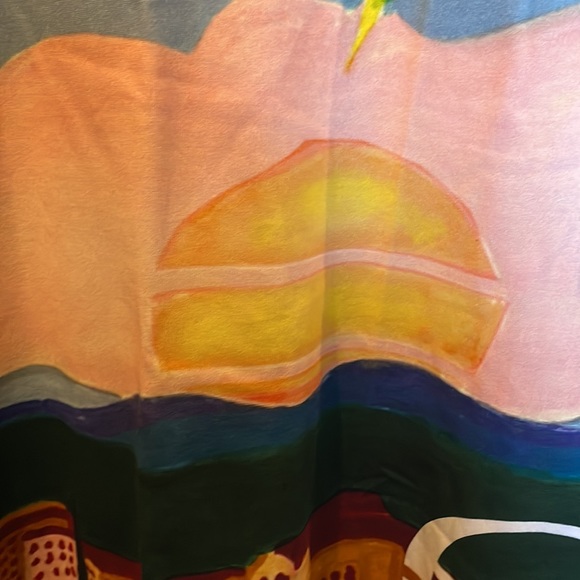 Sergio Tacchini Ciudad T-Shirt Cherry Tomato Multi - Picture 6 of 8